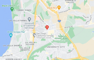 National Business Lending location map: 4275 Executive Square, San Diego, CA 92037, CA