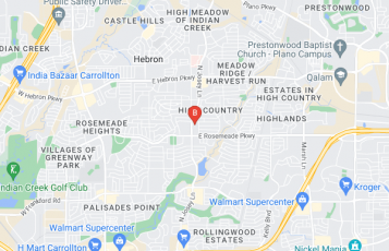 Towing In Carrollton location map: 3740 N Josey Ln, Carrollton, TX