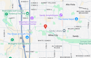 Happy House Cleaning location map: 9860 S 700 E #15A, Sandy, UT