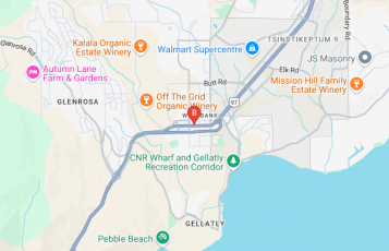 Alto Pro Painters West Kelowna location map: 2472 Main St, West Kelowna, BC
