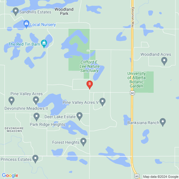 Wellness Balance Harmony location map: 51219 Range Road 264, Spruce Grove, Alberta